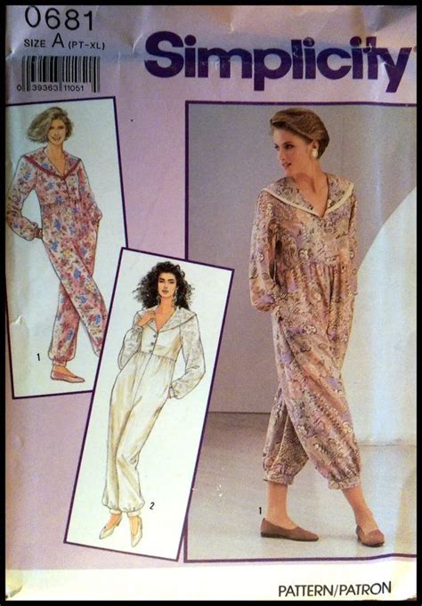 Simplicity Vintage Sewing Pattern Misses Miss Petite Romper