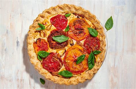 This Roasted Tomato Pie Recipe Revs Up The Southern Classic The