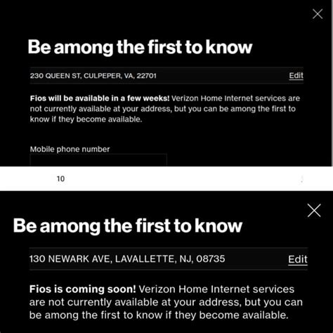 Fios Availability Check Accuracy : Fios