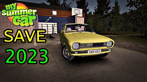 Save Game 2023 Stock Satsuma I My Summer Car YouTube