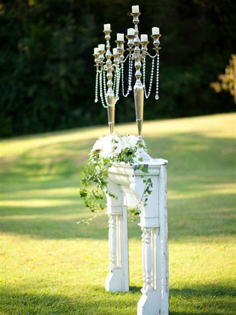 Wedding Backdrop Ideas 45 Wedding Arbors Altars And Aisles Hgtv