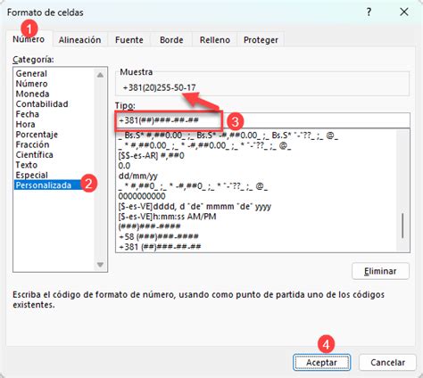 Formatear Números de Teléfono con Guiones en Excel y Google Sheets