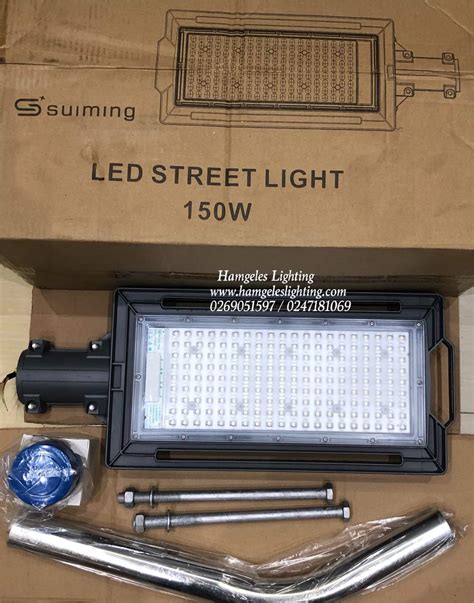 150W LED STREET LIGHTS FOR SALE IN ACCRA GHANA AT HAMGELES LIGHTING