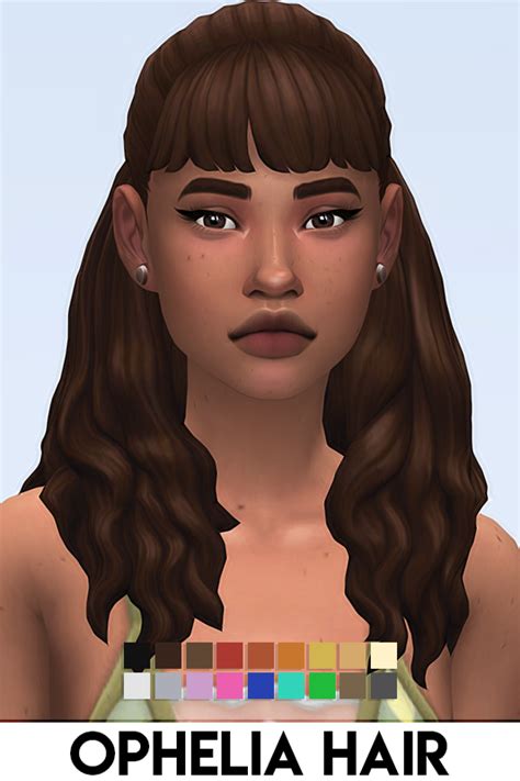 Lilsimsie Faves Imvikai Ophelia Hair By Vikai Bgc All Ea