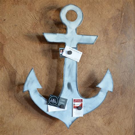 Metal Anchor Decor Wall Mounted Anchor Anchor Sculpture | Etsy