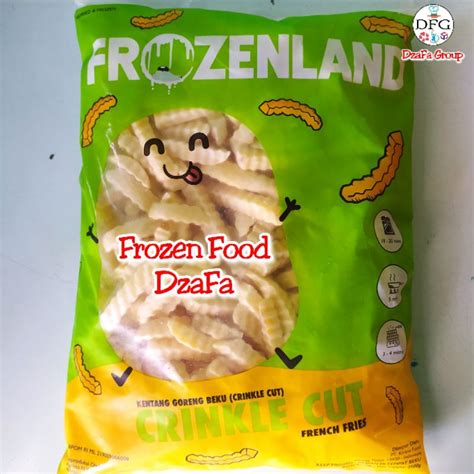 Jual Kentang Frozenland Crinkle 2 5 Kg Shopee Indonesia