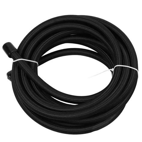 Lokocar An Ptfe An E Fuel Line Hose Nylon Braided Ft Black