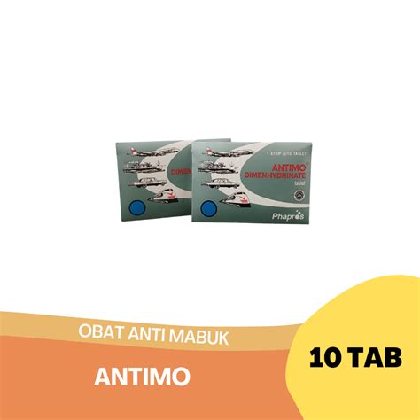 Jual Antimo Tablet Dewasa Per Strip Shopee Indonesia