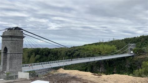 Ouverture Partielle Du Pont Suspendu De La Rivi Re De Lest Ce Mercredi