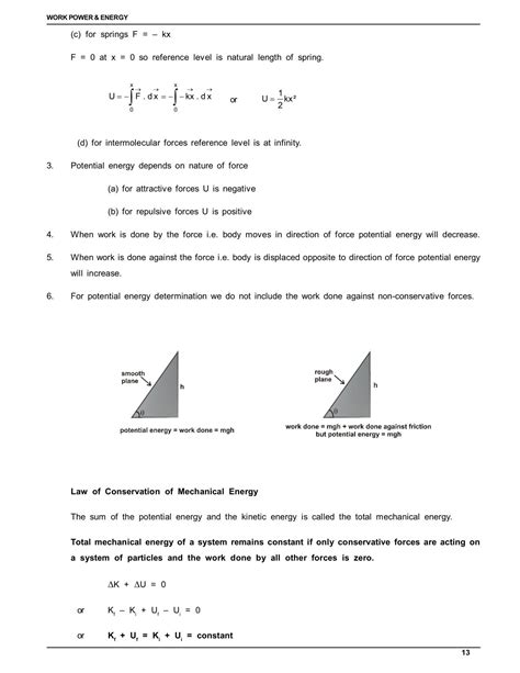 Work Energy And Power Class 11 Physics Notes Iit Jee Neet Esaral