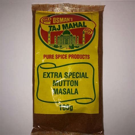 Osmans Taj Mahal EXTRA SPECIAL MUTTON MASALA 100g Bag