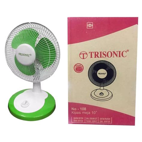 Jual Trisonic Desk Fan Inc Kipas Meja Shopee Indonesia