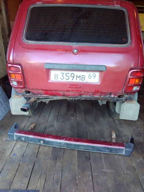 задний фартук и обновки — Lada 4x4 3D, 1,7 л, 1997 года | своими руками ...