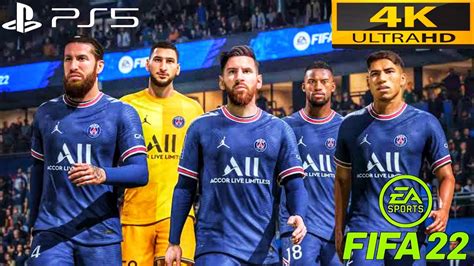 Fifa 22 Paris Saint Germain Vs Juventus Full Hd Gameplay Youtube