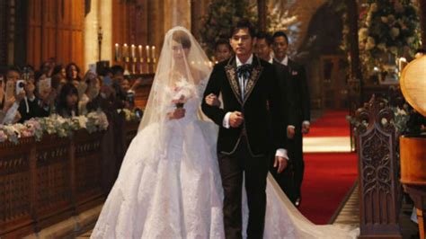 IN PHOTOS: Jay Chou's fairytale wedding to Hannah Quinlivan