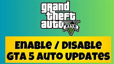 How To Enable Disable GTA 5 Auto Updates In Epic Games 2023 YouTube