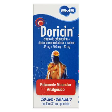 Doricin Ems Caixa Comprimidos Gtin Ean Upc