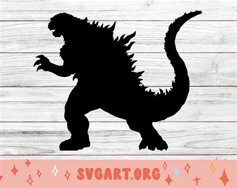 Godzilla Mug Svg