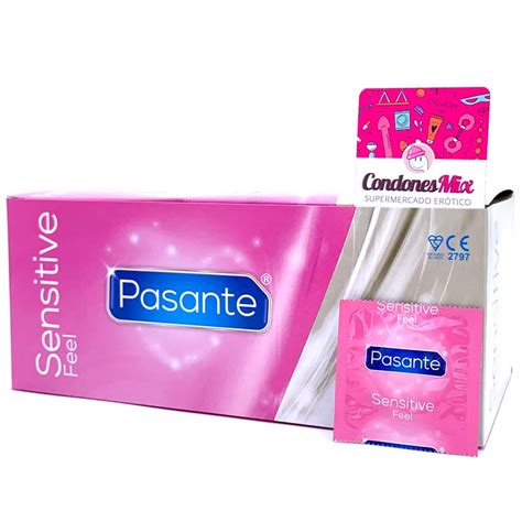 Sensitivos 144 Uds Pasante Condones Mix