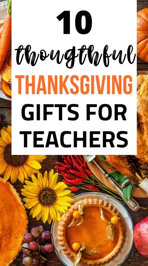 Cute And Easy Thanksgiving Gift Ideas For Teachers