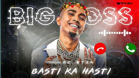 Mc Stan Basti Ki Hasti Bro Ringtone Mc Stan New Song Ringtone😈