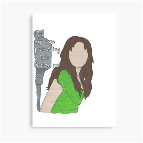 "Eponine- On My Own" Canvas Print for Sale by jodibertrand | Redbubble