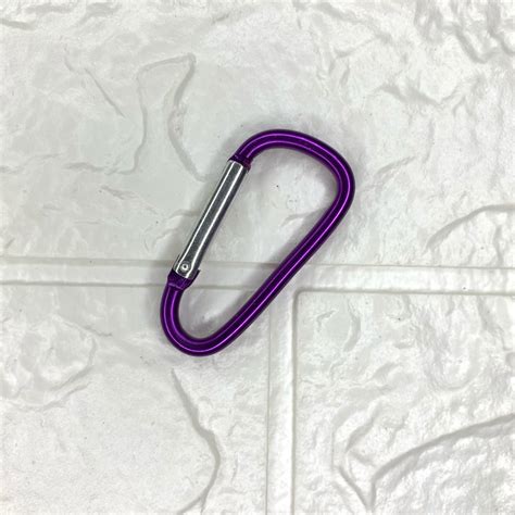 Jual Carabiner D D Polos Karabiner Gantungan Kunci Keychain Buckle