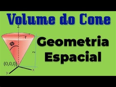 Calcule O Volume Do Cone Entre E Os Planos Z E Z Sem