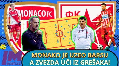 Monako Crvena Zvezda Takti Ka Najava Utakmice Crvenazvezda