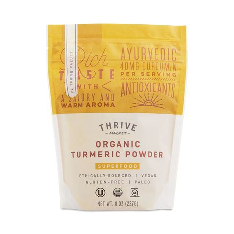 Organic Turmeric Powder | Thrive Market