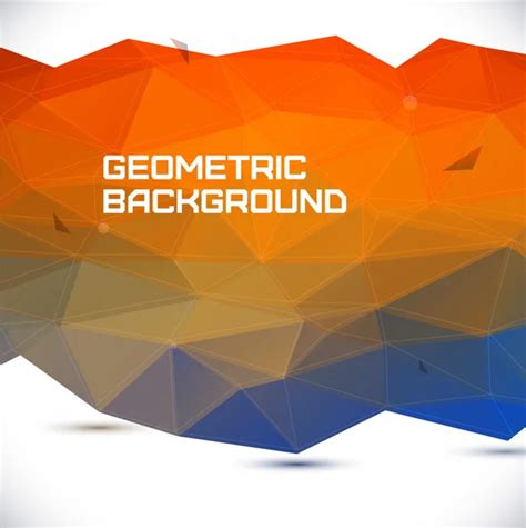 3D Geometric blue background Stock Vector Image by ©godruma #30798177