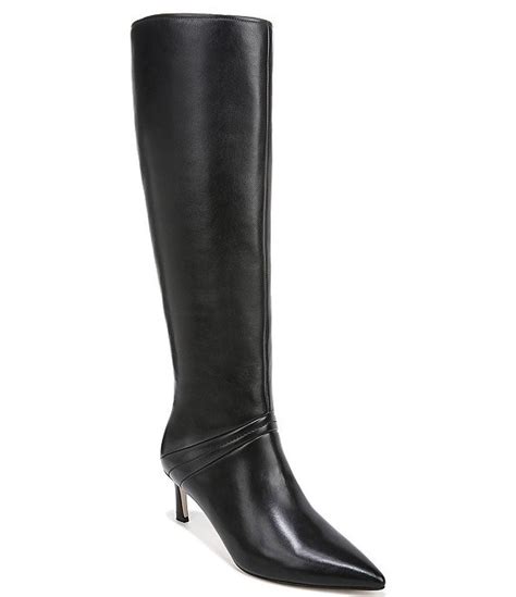 27 Edit Naturalizer Falencia Leather Dress Tall Boots Dillards