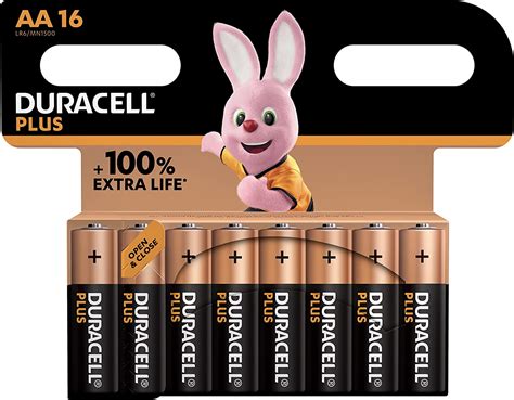 Duracell Plus Aa Mignon Lr6 1 5v Alkaline Batterie Mn1500 4er Pack