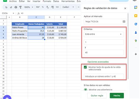 C Mo Cambiar La Validaci N De Datos En Excel Y Google Sheets Automate