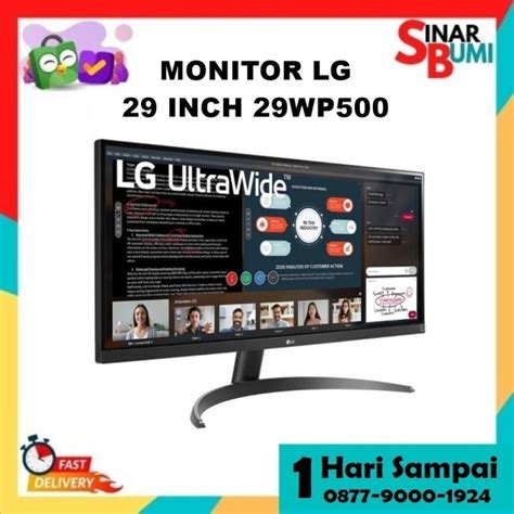 Jual Led Monitor Lg Wp Ultrawide Ips Hz Fhd Hdmi Lg