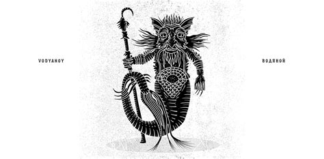 Creatures from Russian myths and fairy tales on Behance