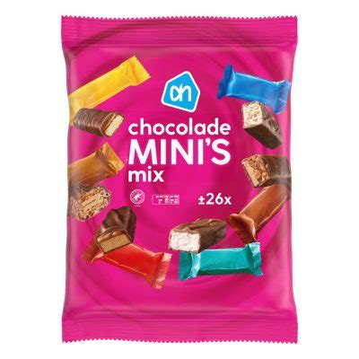 Albert Heijn Chocolade Mini S Mix Zak 500 Gram Dutchfoodexpress