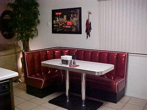 L Shaped Diner Booths Restaurant Diner Kitchen 1950s