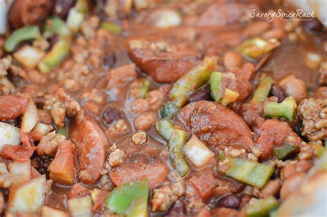 Easy Slow Cooker Chili Beans - Savory Spicerack