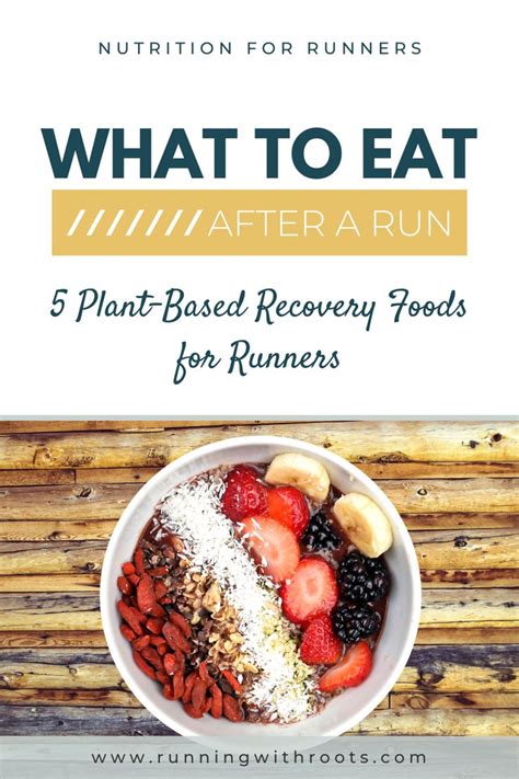 What Should I Eat After I Run 5 Foods For Optimal Post Run Recovery