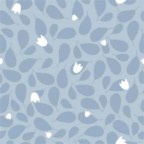 seamless floral pattern in blue color 45771969 Vector Art at Vecteezy