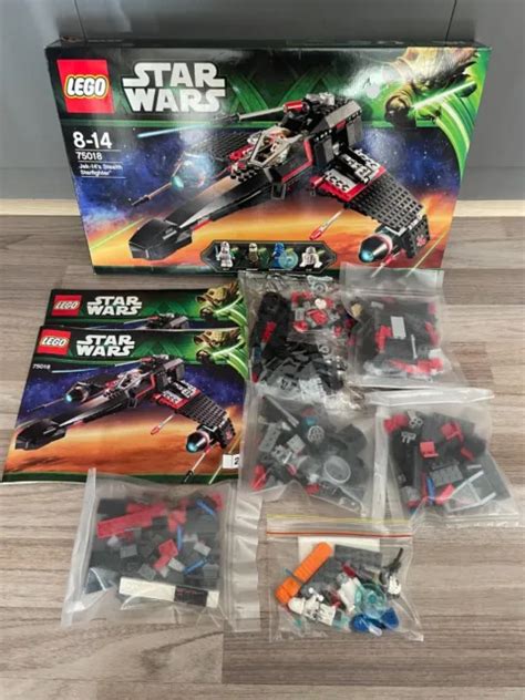 LEGO STAR WARS 75018 JEK-14's Stealth Starfighter Complete With Mini ...