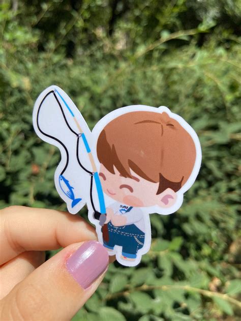 BTS Island In The Seom Game Inspired Stickers Jimin Jungkook Etsy