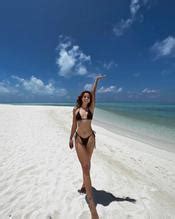 Kat Kristian Hot Bikini Pics At Maldives AZNude