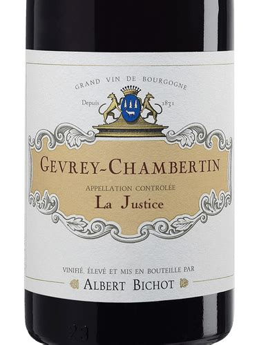 Albert Bichot Gevrey Chambertin La Justice Vivino US