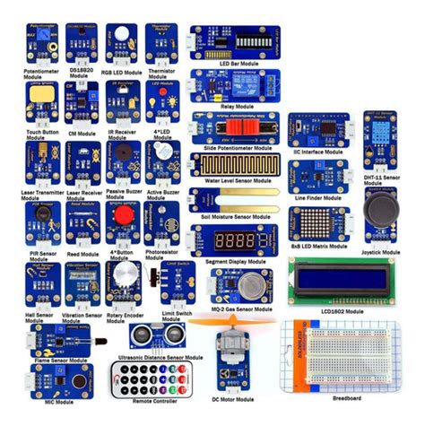 Kit Arduino De Sensor De 42 Módulos Compatible Drk Cuotas Sin Interés