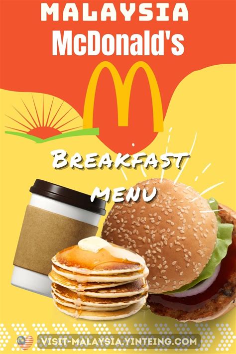 Mcdonalds Breakfast Menu Malaysia Mix And Match Mcdonald S Mcsavers