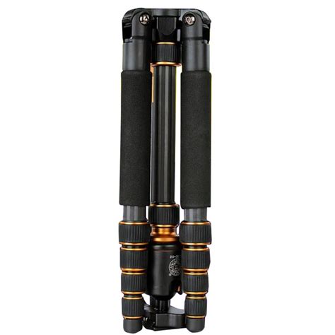 Q C Professional Folding Carbon Fiber Tripod Monopod Gimbal Ptz For