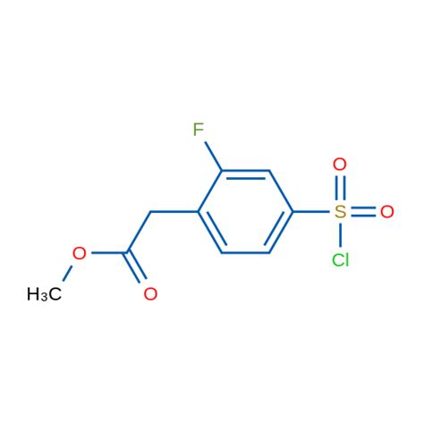 1909337 52 5 Methyl 2 4 Chlorosulfonyl 2 Fluorophenyl Acetate BLDPharm