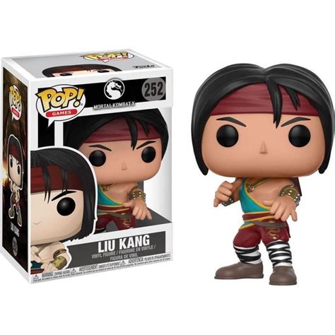 Figurine Funko Pop Mortal Kombat Liu Kang Cm Enfant